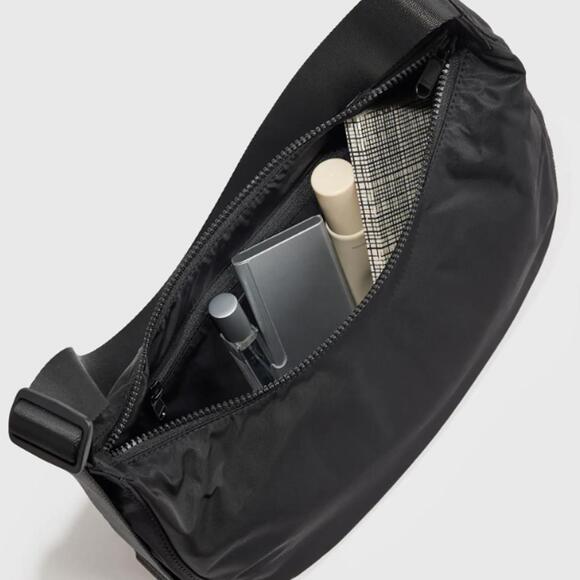 Quince Revive Nylon Crescent Shoulder Bag - Picture 5 of 6